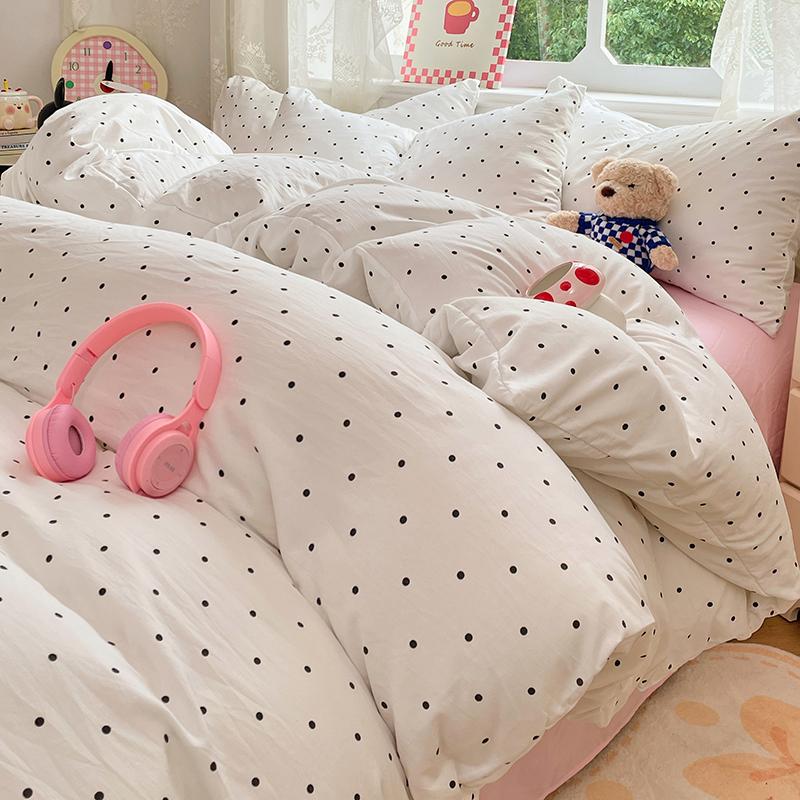 Pre-Washed Microfiber Duvet Cover Set with 2 Pillowcases - Ultra Soft Wrinkle-Resistant Bedding Set, Hypoallergenic & Breathable