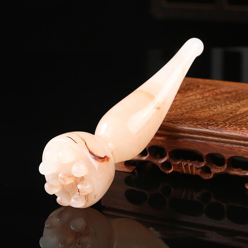 

Инструменты для гладкого массажа лица Резиновый скребок гуа ша для лица Уход за кожей Массажные палочки Массажер в форме коробочки лотоса Инструмент для физиотерапии лица