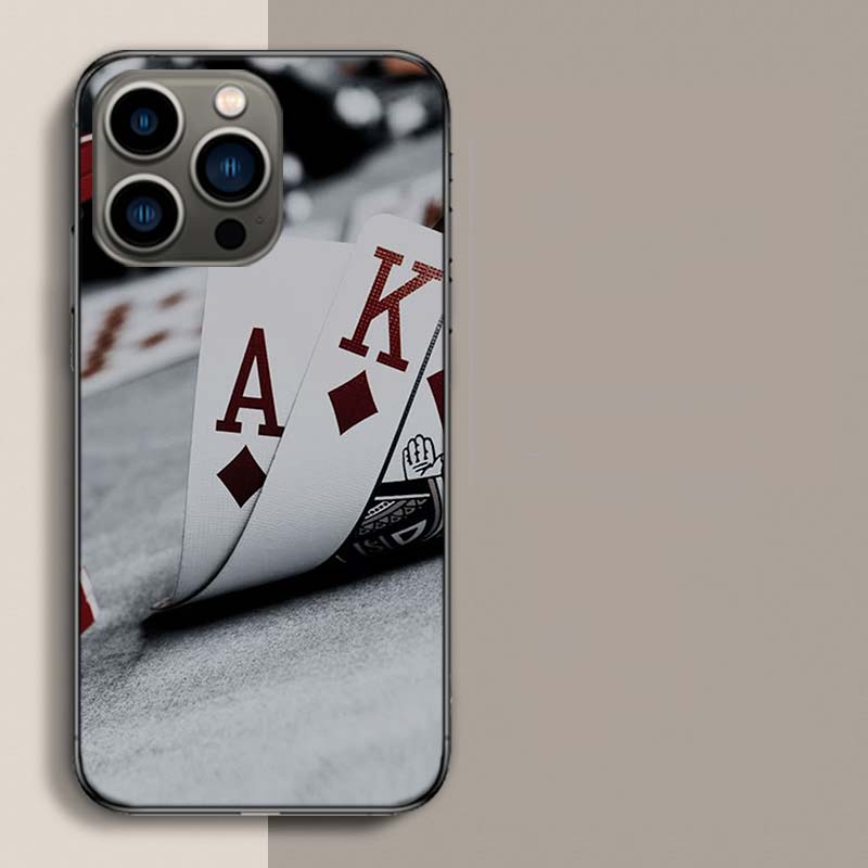 High-Stakes Eleganz Casino Luxe Handyhülle Für Iphone 17 Air 15 Pro 14 Plus 16 Pro Max 12 13 Mini 11 16E X XS Hülle Niedliche Fundas