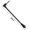 Right Angle 6.35mm Mono To Mono Plugs Stereo Cord 6.35mm Mono Male To Mono Male for Guitar Receiver