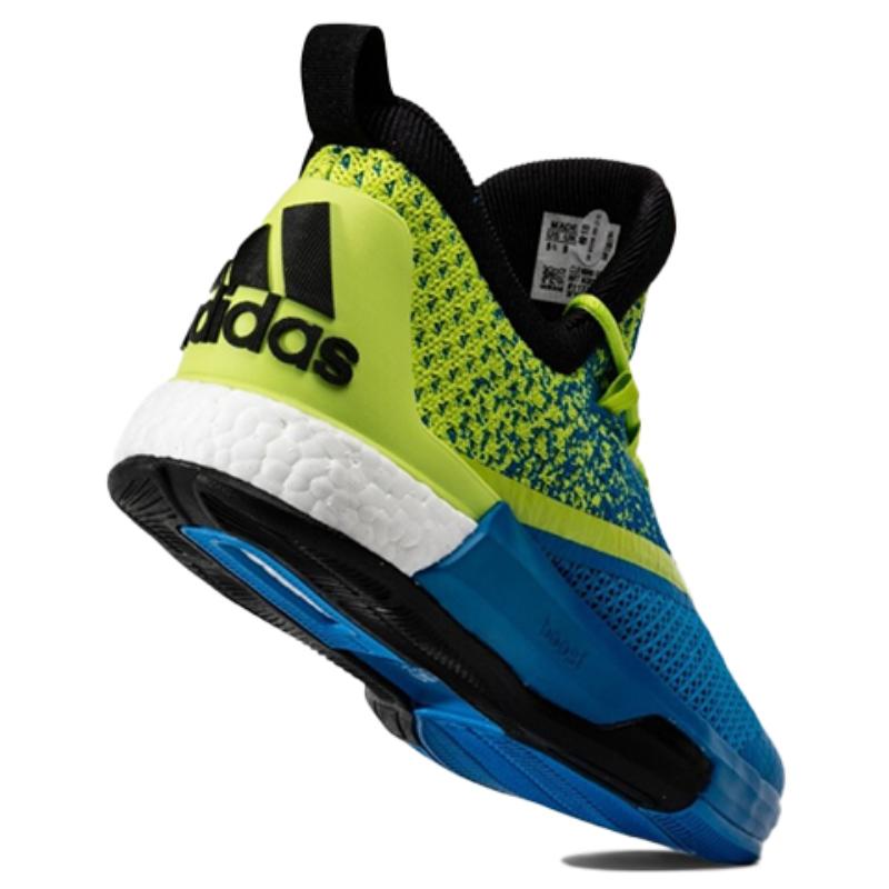 Adidas Crazylight Boost 'Blue Yellow' Sneakers AQ8237