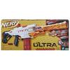 Nerf Ultra Strike Electric Blaster with 10 AccuStrike Darts and a 10-Dart Storage Clip, F6024, and Integrated Sight. Authentic Shooting Toy, a