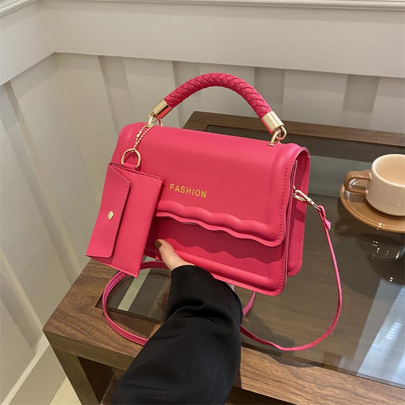 Trendy Shoulder Bag For Women Stylish Crossbody Purse In Elegant Black Pink Blue White Green Colors For Casual Daily Use