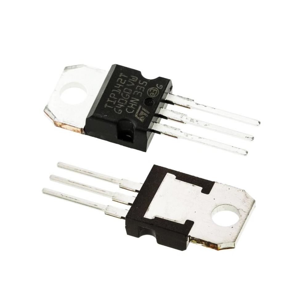 20 Stück TIP142T TIP142 TIP147T TIP147 TO-220 NPN PNP DARLINGTON Leistungstransistor TIP142T + TIP147T STMicroelectronics 3-Pin TO220 Silizium-TRANSISTOREN