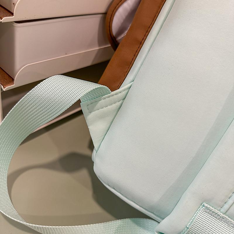 College Style Backpack Women's Outdoor Sports Lightweight Drawstring Schoolbag Large Capacity Backpack