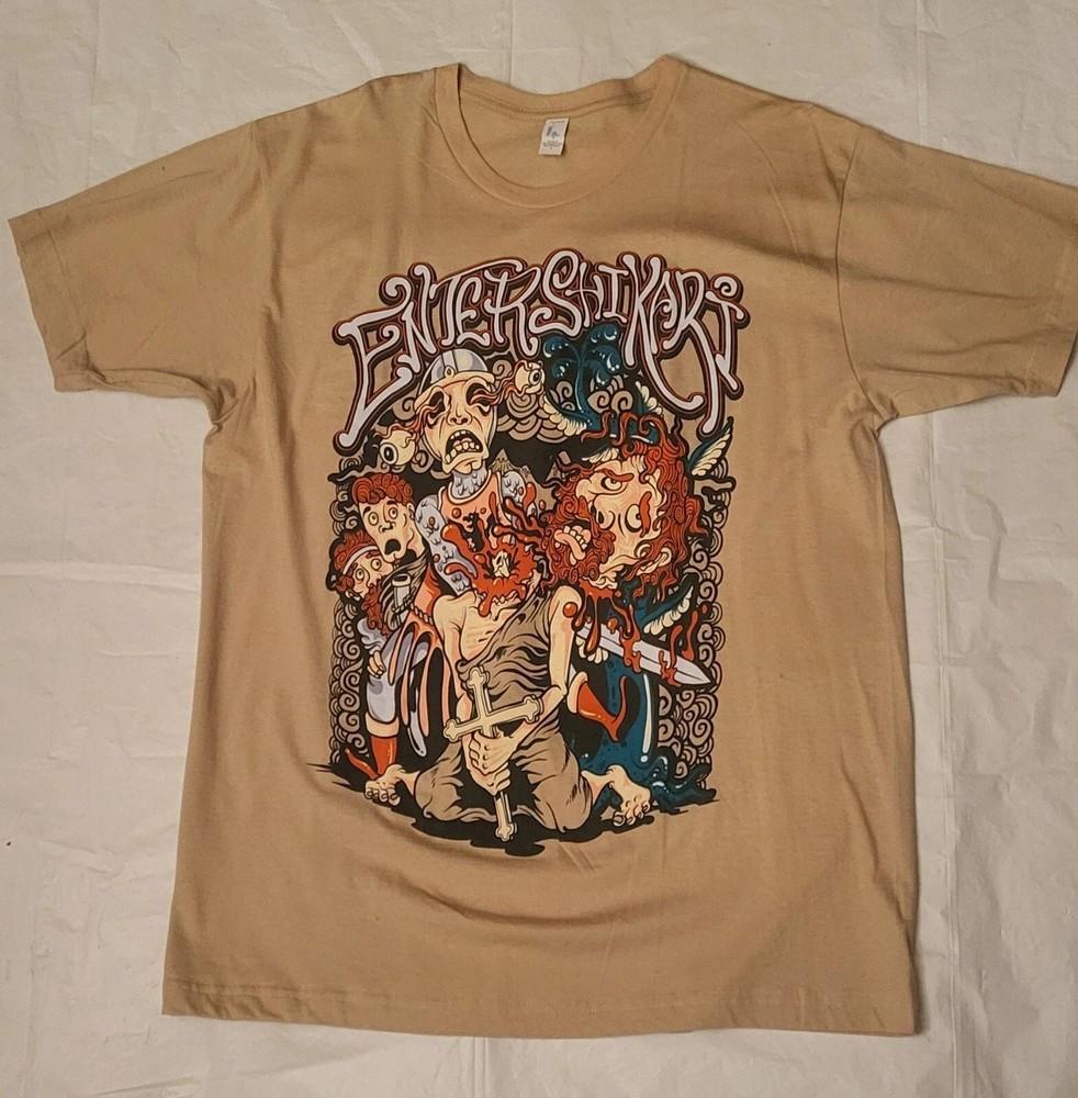 Enter Shikari Rock Music Band Short Sleeve Beige S to 5XL Shirt TU537 Unisex T-Shirt L