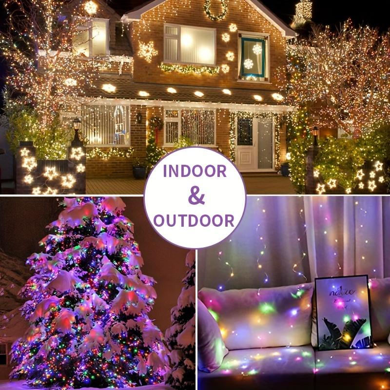 50/100/200/300 LED Solar Lichterketten LED Lichterketten Außen Garten Dekorative Lichter Weihnachtsfeiertag Bunte Lichterketten