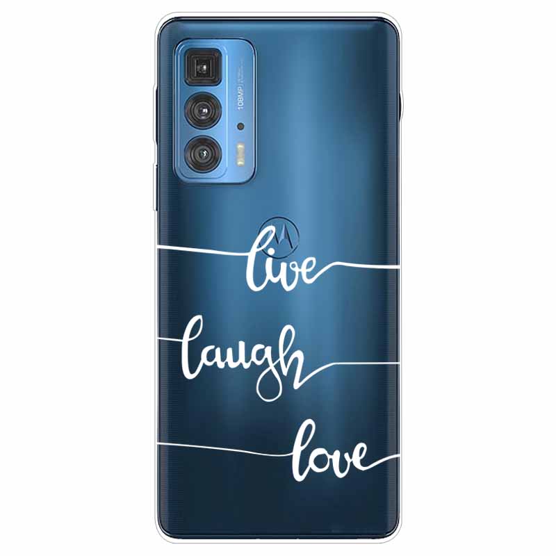 Für Motorola Moto Edge 20 Pro Lite 5G Hülle Silikon Weich Transparent Hülle für Moto Edge20 Fusion Pro Handyhülle Transparent TPU Hülle