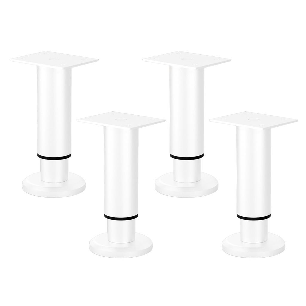Pack of 4 Furniture Legs Adjustable Universal Support Feet Height Supports Simple Installs for Various Home Furnishings