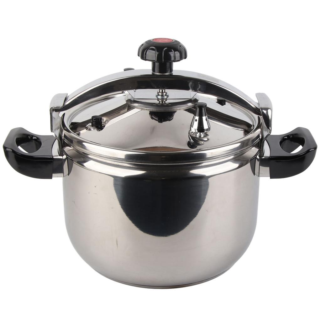 Household Stainless Steel Pressure Cooker Canner Explosion Proof Double Bottom Pressure Cooker for