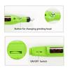 Green Electric Manicure Apparatus Pedicure Milling Cutters Nail Cuticle Acrylic Gel Remover Machine