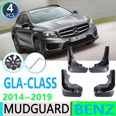 Pro Mercedes Benz GLA Class W156 2014~ 180 200 220 250 260 Blatník AMG Lapačky blatníků Ochranná klapka proti stříkající vodě Auto