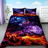 One Piece 3Pcs Duvet Cover Luffy Cartoon Bedding Set Quilt Cover Soft And Comfortable For Bedroom Decor Queen King