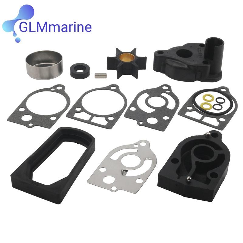 77177A3 Water Pump Impeller Repair Kit for Mercury 30 JET 35-70 HP Boat Outboard Engine 46-77516A3 46-77177A3 46-73640A2 18-3322