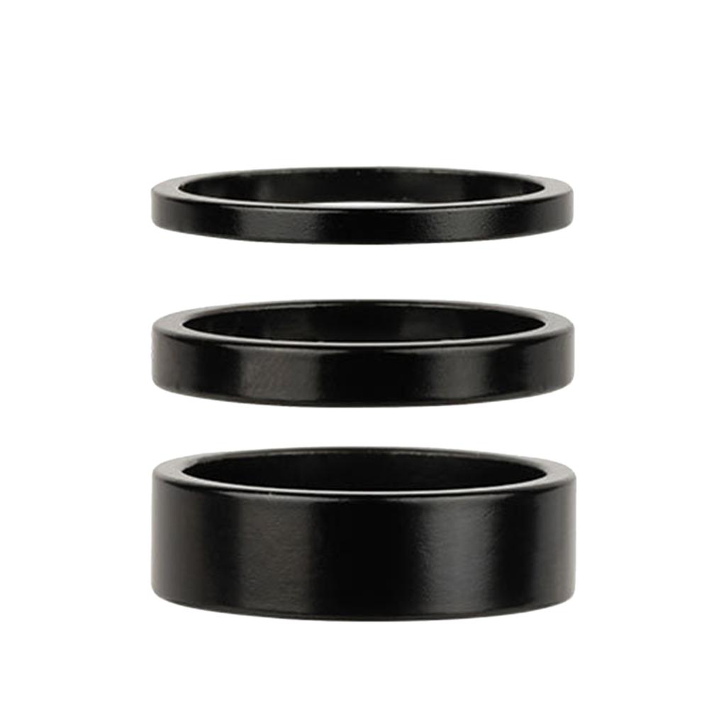 Aluminum Alloy Bike Headset Spacers Bicycles Front Fork Washer Bike Spacers Bike Headset Stem Washer for Mountain Bikes