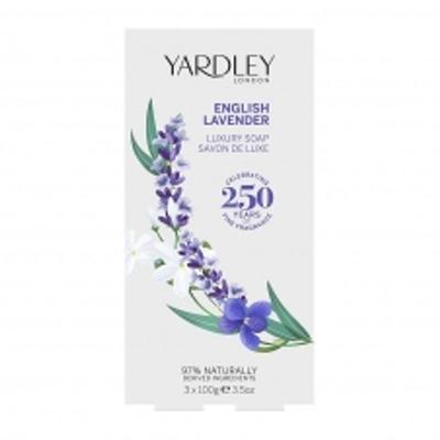 Yardley London English Lavender Luxury Soap 100g X 3 (Bundled Product)