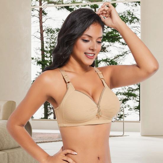 Push Up Bra for Women Underwire Full Coverage Bra Plus Size Lifting