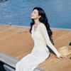 Women's Simple V-neck Knit Cardigan