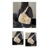 Multi Carry Faux Leather Handbag with Shoulder Crossbody and Handheld Options