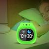 Light Adjustable Alarm Clock Animal-Shape Beside Lamp Sleep Training Clock  Toddler