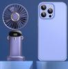 Handheld/desktop/neck mounted multi-purpose small fan LED display with 5 levels of wind power
