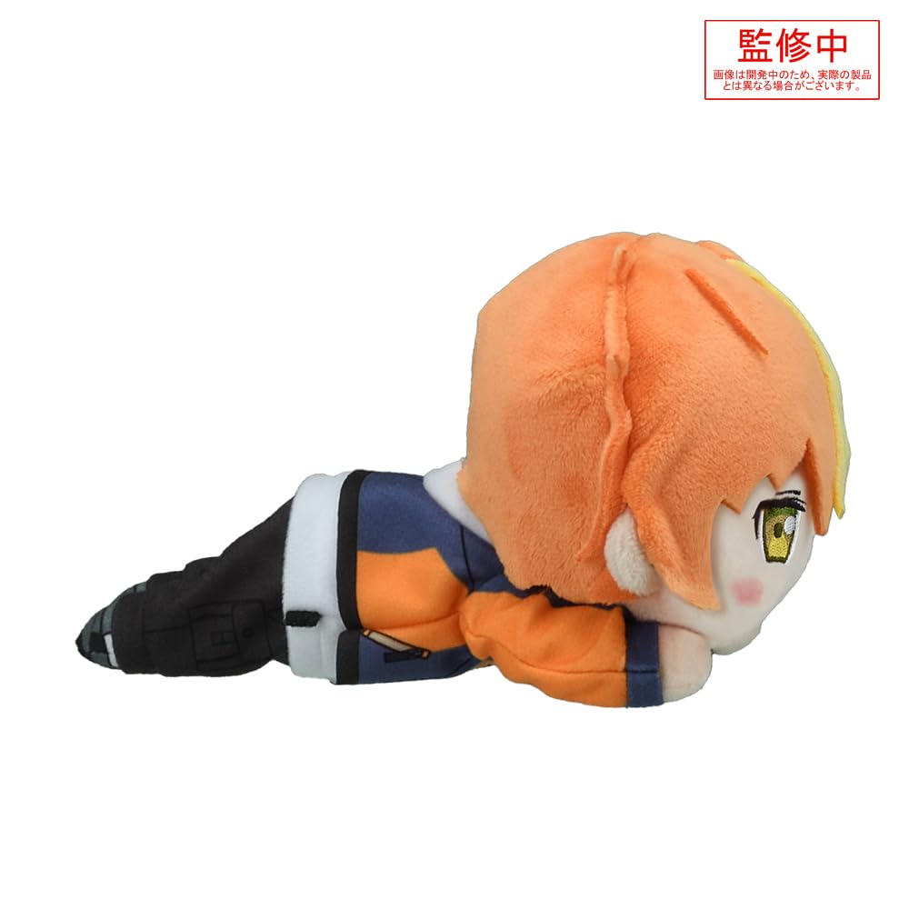 Project Sekai Colorful Hatsune Miku Lying Down Plush Toy Akito New Stage! Feat. "Shinonome -Brand Style-" (S)