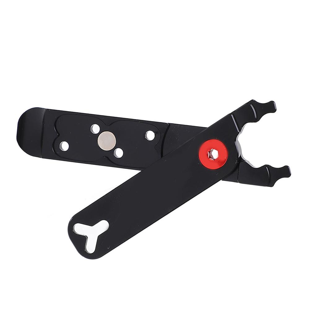 Bicycle Chain Link Pliers Aluminium Alloy 4 In 1 Multifunctional Repair Tool Chain Plier ClampBlack