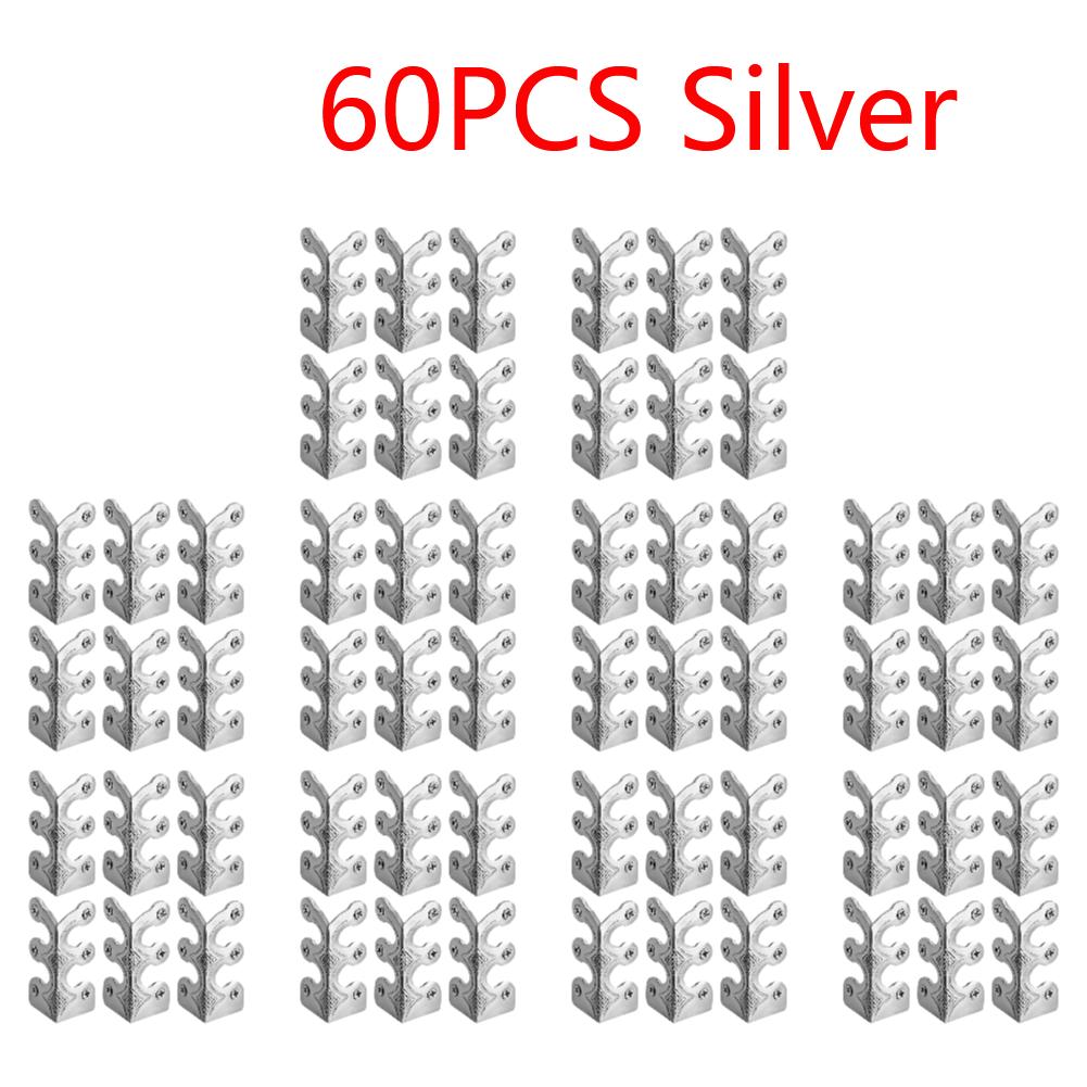 Vintage Metal Corner Protector Iron Skiffers Corner Brackets Corners Edge Cover for Jewelry Wooden Box Antique Furniture