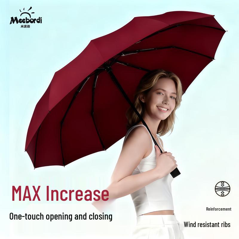 Meebordi Fully Automatic Windproof Umbrella