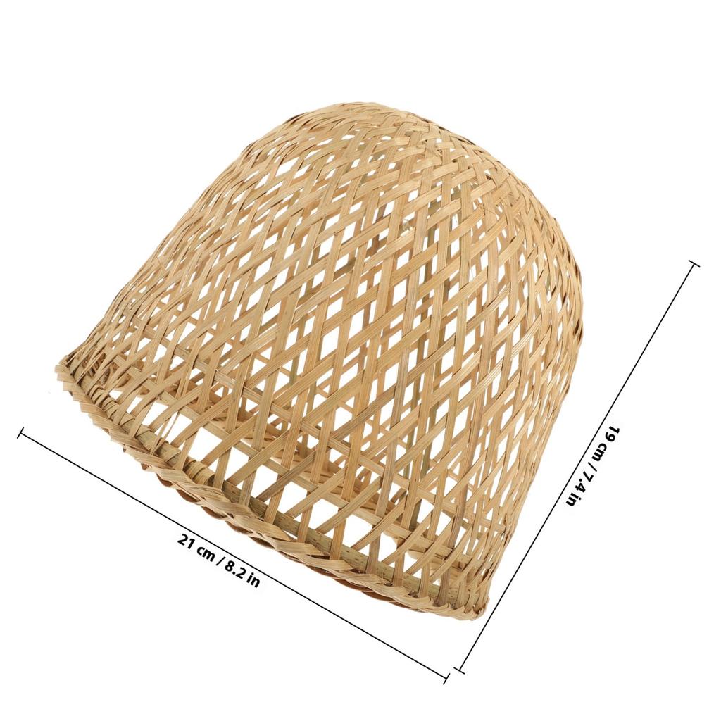 Bamboo Hanging Lamp Shade Pendant Ceiling Light Rattan Wicker Lampshade For Home Dining Japanese Restaurant Decoration