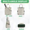 Extra-Large Tennis Racket Backpack Lightweight Shoulder Bag Stylish Tennis Tote Bag  Gym