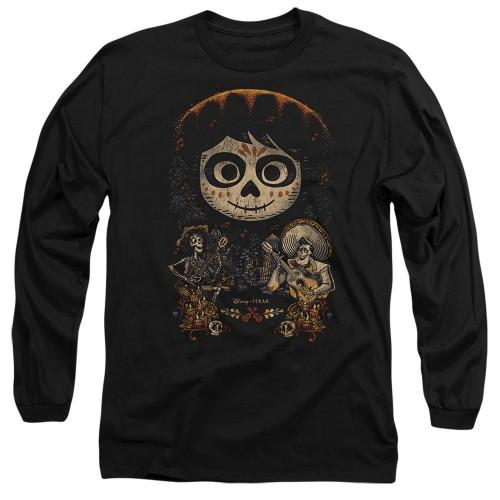 Coco Unisex Adult Ernesto Miguel Hector Painted Poster With Skull T-Shirt