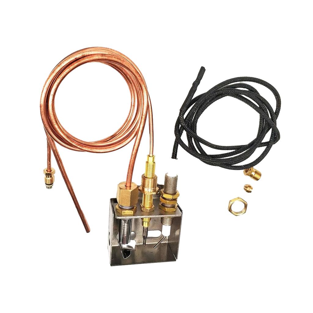 High Quality DIY Safety Replacement Part Pilots Burners Assembly for Fireplaces Propane Gas Igniter Kit Durable Reliable