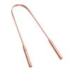 Tongue Coating Cleaner Brush Copper Scraper Board with Case Cleanning Tool to Reduce Bad Breath