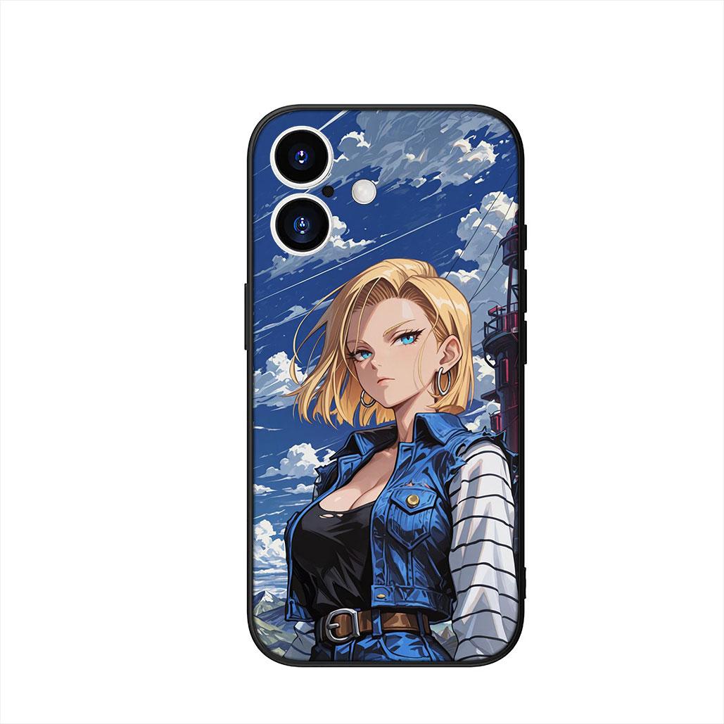 

Super Dragon Gokus Balls Android 18 Cover Phone Case for Xiaomi Redmi Note 14 12 13 ProPlus A3 Pro Plus 12C 13C 14C 5G Redmi 13C 5G