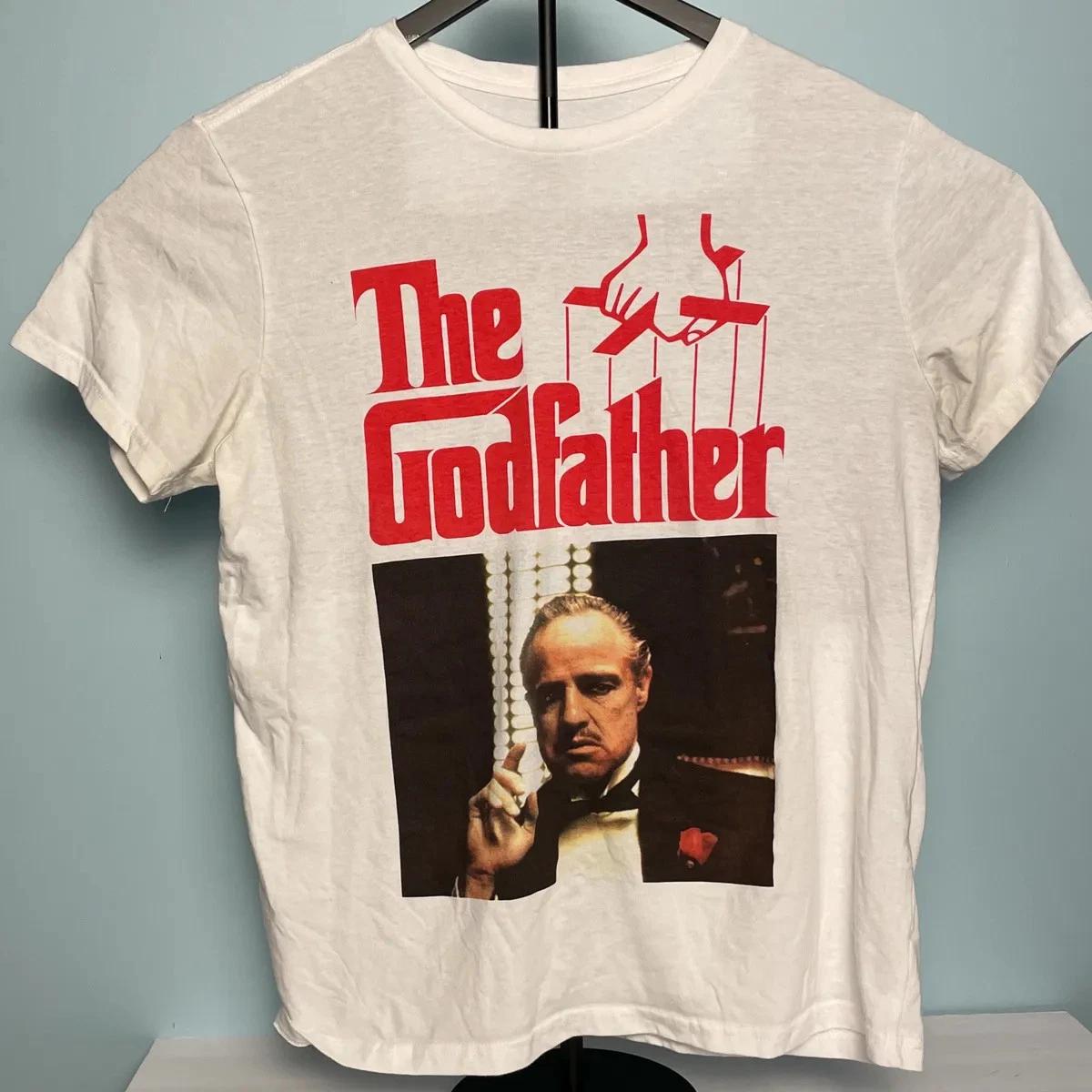 The Godfather Movie T-Shirt White Large 2024 Paramount Pictures Graphic Tee L