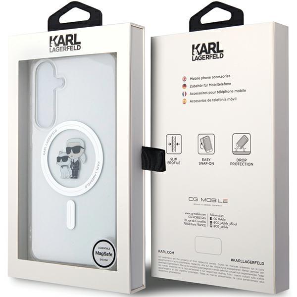 Karl Lagerfeld Klhms24Shgkcnot S24 S921Transparent Hardcase Iml Karl&Choupette Magsafe