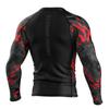 Extreme Hobby Rashguard Long Sleeve Black Panther Black-Red L