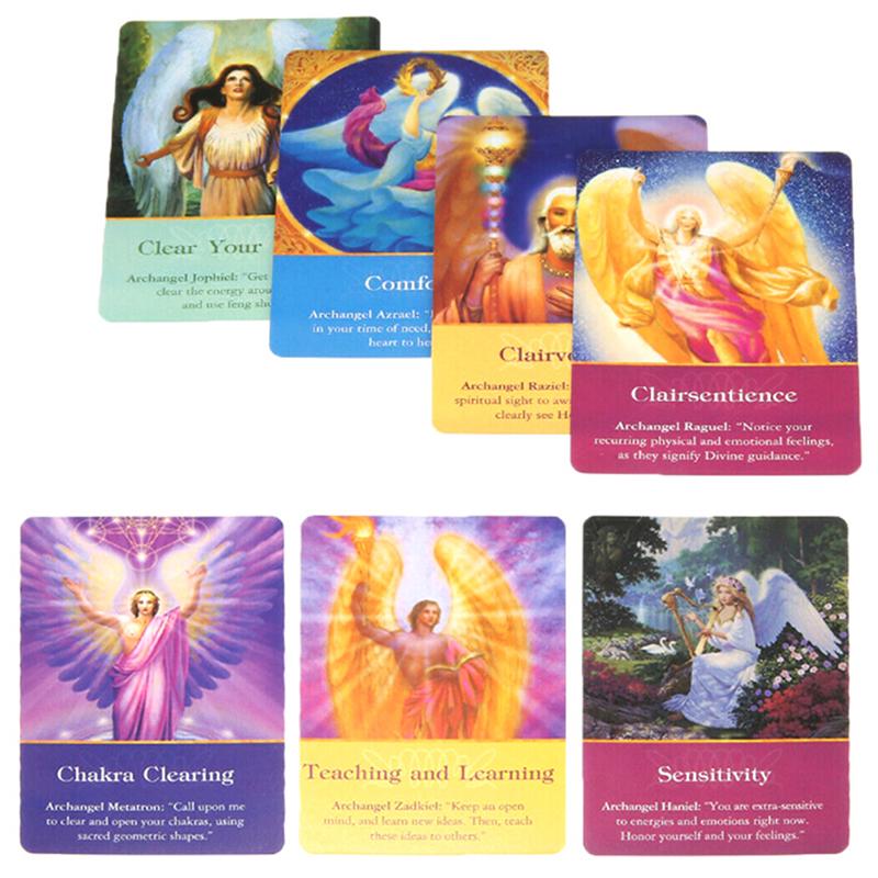 1Box  Magic Archangel Oracle Cards Earth Magic Fate Tarot Deck 45 Cards