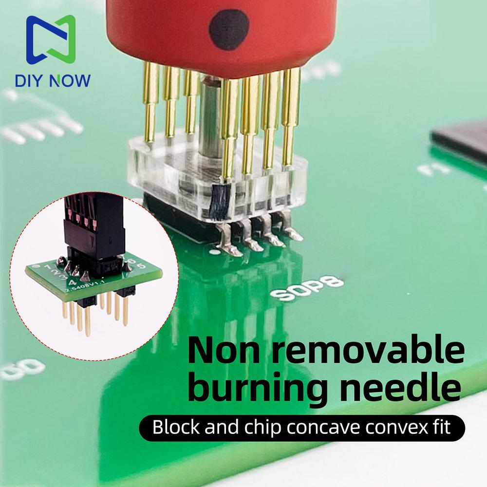 SOP8-150mil / WSON Micro-chip Pogo Pin Programming/R/W Test Probe No-Desoldering for Industrial Motherboards