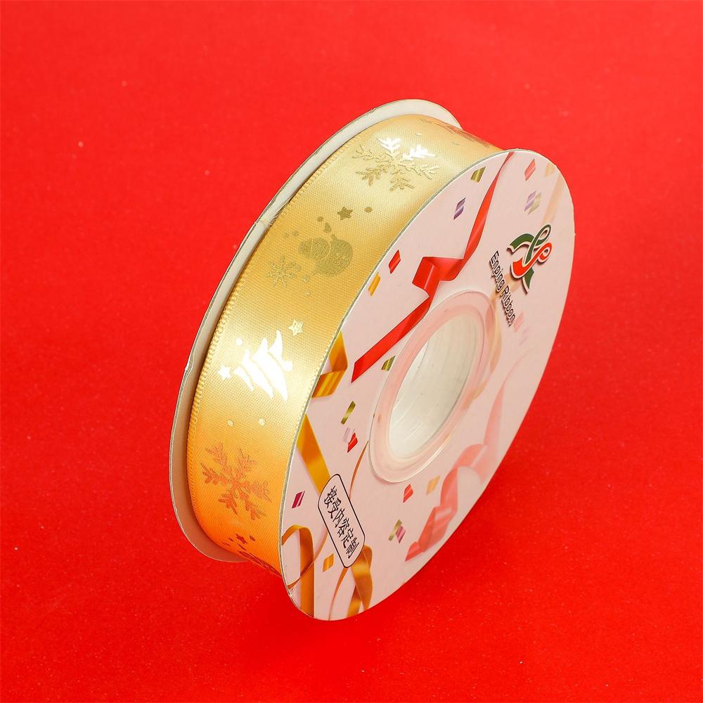 Christmas Ribbon Densely Woven Bright Colors Light Luxury High Demand For Christmas Crafts Christmas Ribbon Packing Ribbon