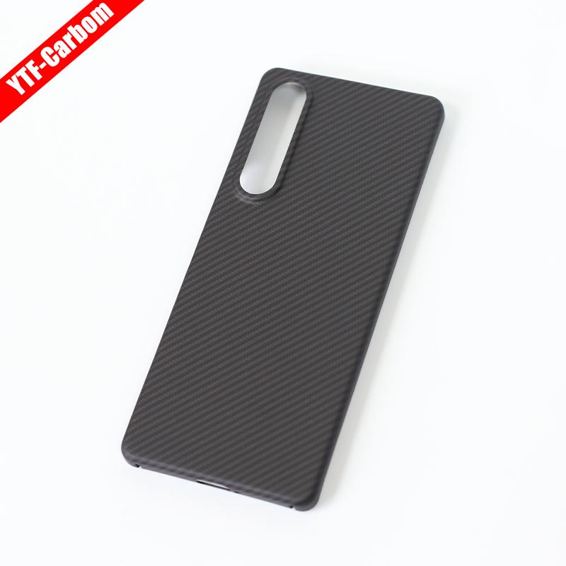 YTF-Carbon Karbonové Vlákno Pouzdro na Telefon Sony Xperia 1 III Proti Pádu Aramidové Vlákno Design Skořepiny Pouzdro na Telefon Xperia 1 V Pouzdro na Telefon 1 IV