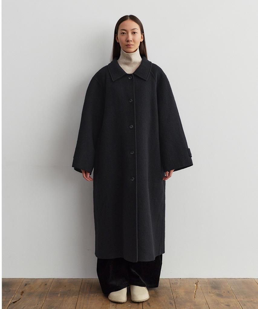Mohae Handmade Wool Single Coat _ Black