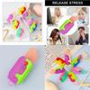 Mini Carrot Knife Keychain In Different Colors Creative Key Pendant Decompression Toy Small Size Carrot Knife Soft Rubber Material