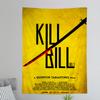 Classic Movie KKill BBill Anime Tapestry Hanging Tarot Hippie Wall Rugs Dorm Wall Hanging Sheets