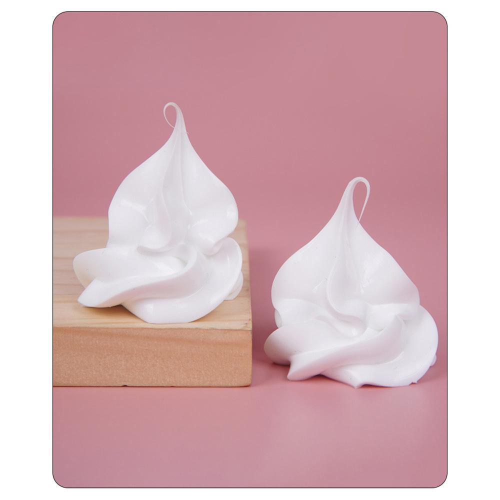 Mini Simulation Ice Cream Cone Realistic Miniature Kitchen Model DIY Craft Material  for Display