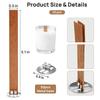 Good-Wooden Candle Wicks 100 Wooden Wicks  For Candle Making, Candle DIY Craft A 1Set