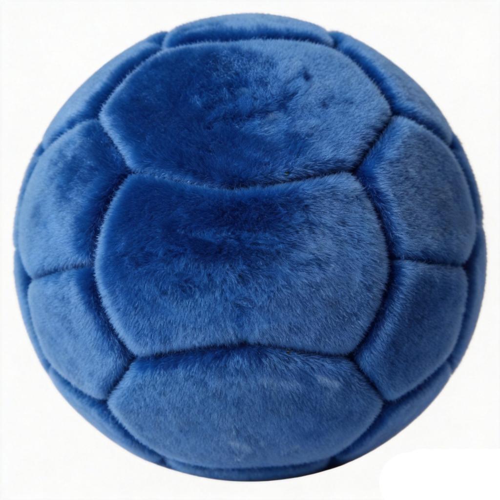 Plush Soccer Ball Toy Soft Stuffed Football Indoor Outdoor Play Accessory Kids Safe Lightweight Durable Design for Recreational Activities