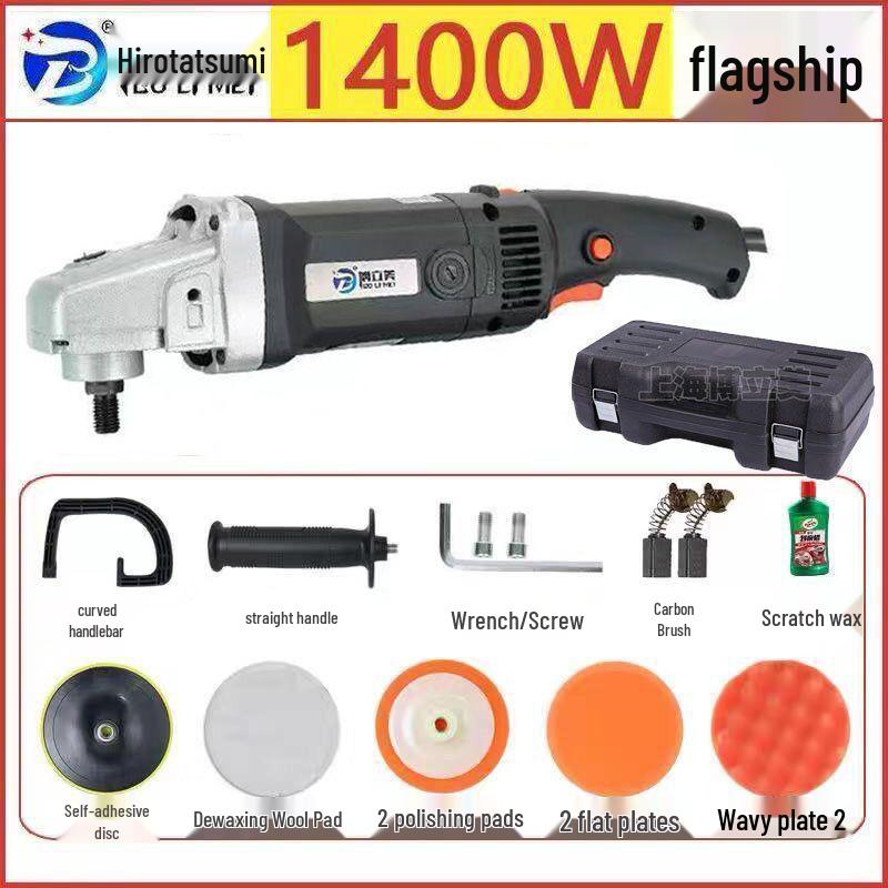 Electric Mini Car Polisher Waxing Tool for Scratch Repair and Household Use