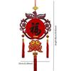 Chinese New Year Decoration Lightweight with Tassels Traditional Pendant Spring Festival Party Decor for Home Door Decoration